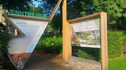endpunkt der venntrilogie in bütgenbach.